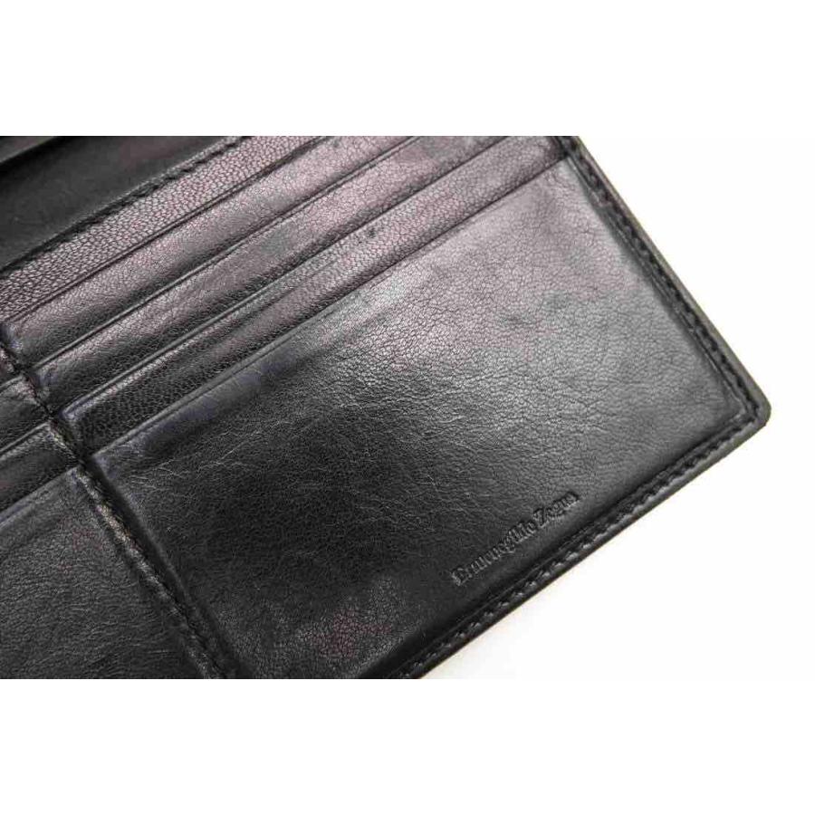 ZEGNA（ゼニア） Ermenegildo Zegna 長財布 小銭入れあり 二つ折り