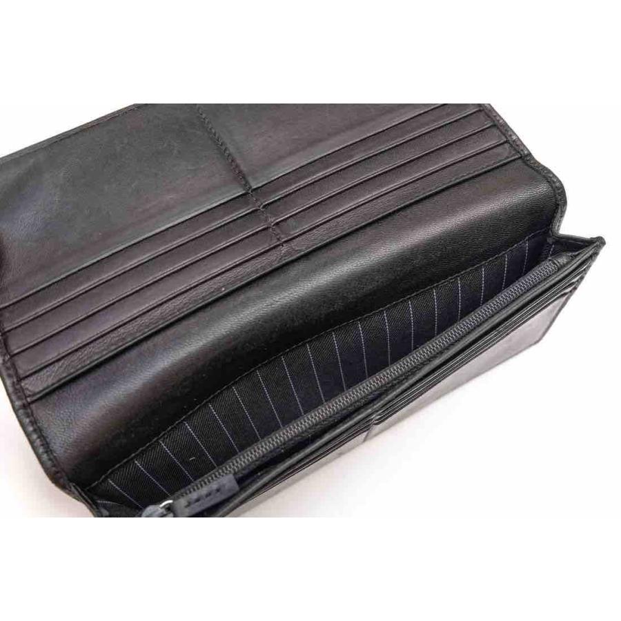 ZEGNA（ゼニア） Ermenegildo Zegna 長財布 小銭入れあり 二つ折り