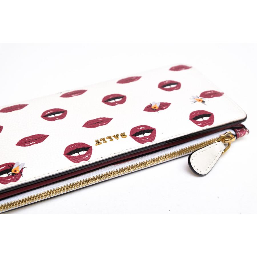 BALLY バリー 長財布  Lip Print リッププリント 小銭入れあり｜desir-store｜03