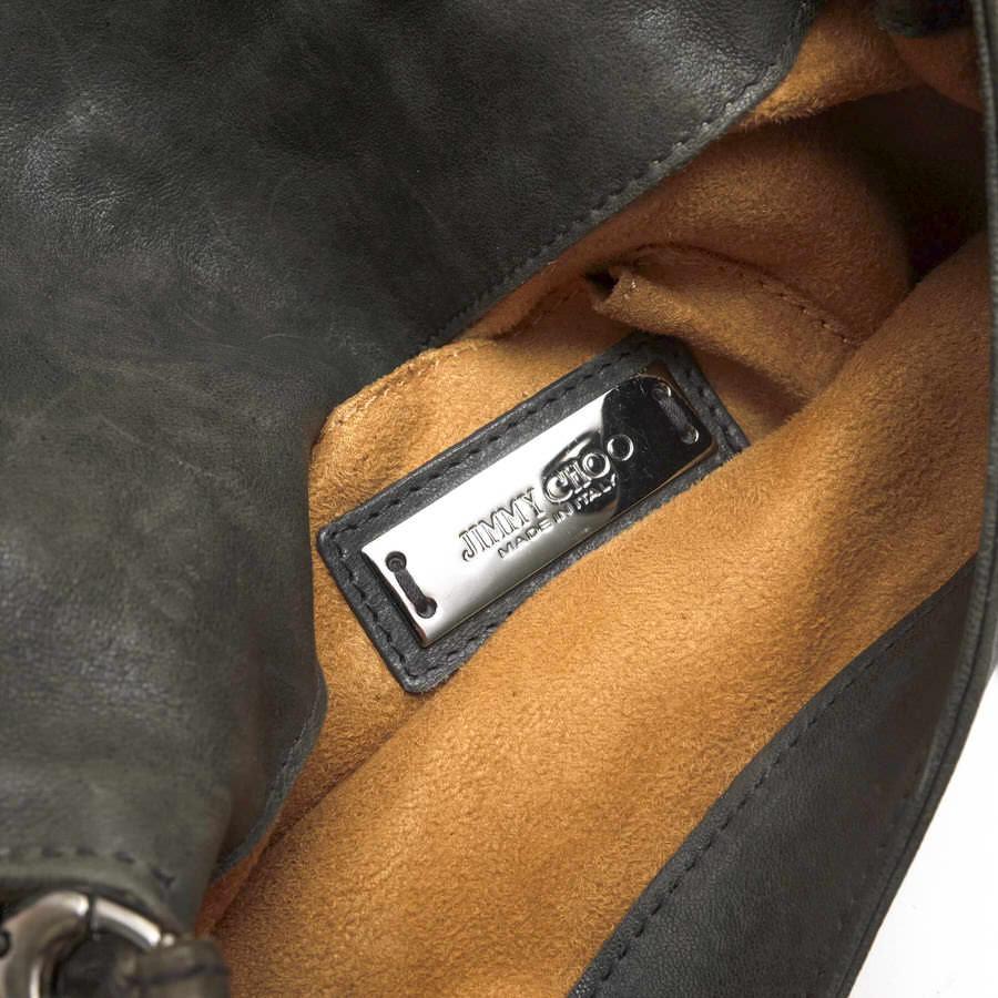 JIMMY CHOO ジミーチュウ ゾディアック トートバッグ ジミーチュウ/トートバッグ/ゾディアック/黒/レザーの買取実績【ブラン