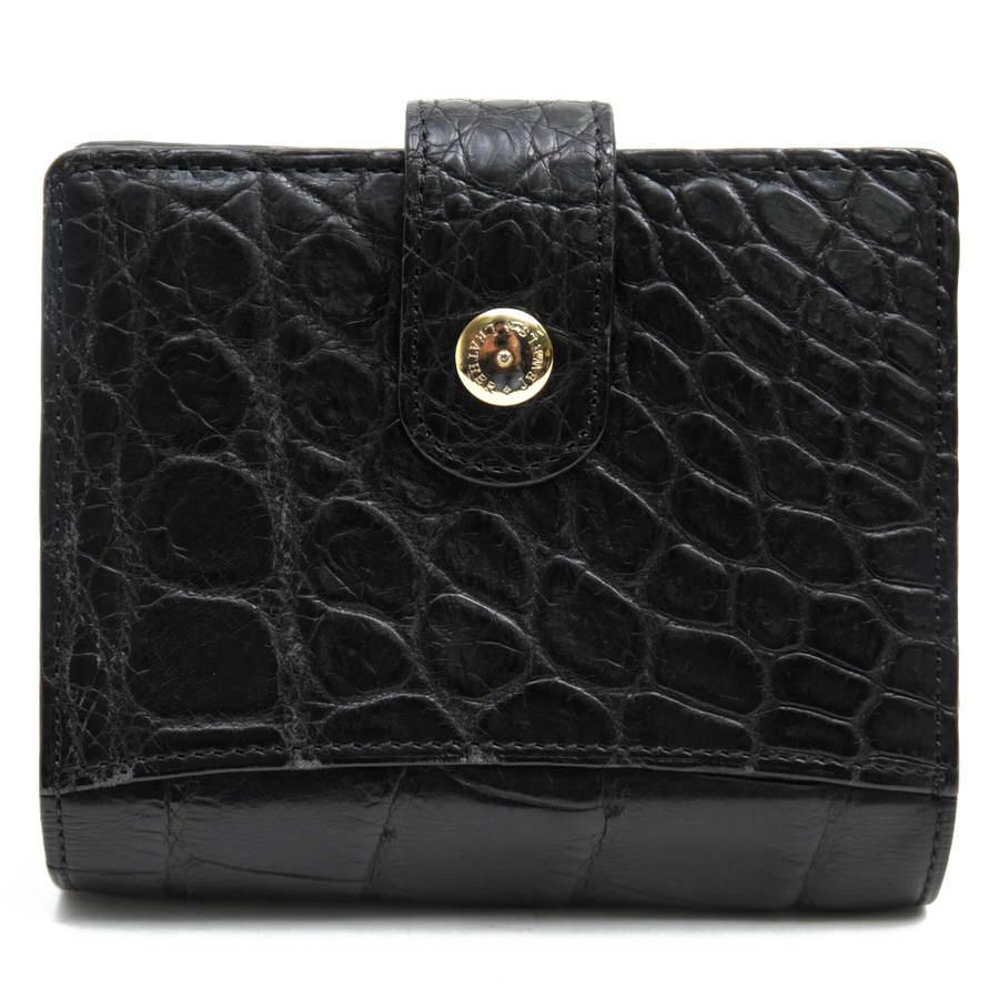 ○クリスタルレプティルズ Crystal Reptiles  財布 02S63B ホック式 小銭入れあり 二つ折り レディース 【中古】 中古 Crystal Reptiles クリスタルレプティルズ 財布 02S63B ホック式 小銭