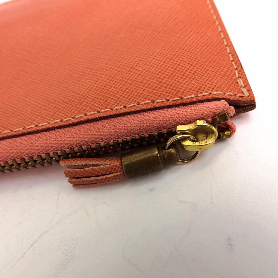 ○フェリージ Felisi エンボスレザー サフィアーノ型押し 財布 968/SI L字ファスナー レディース 【中古】 中古 Felisi（フェリージ） 財布 968/SI エンボスレザー サフィアーノ型押し