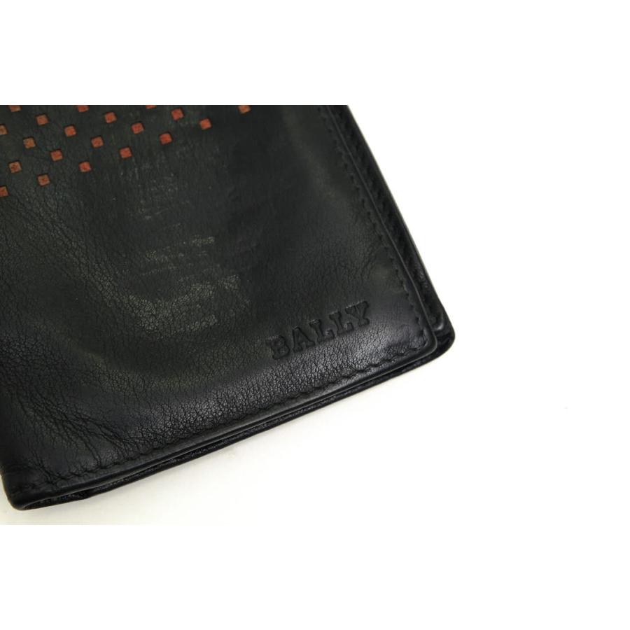 ○バリー BALLY 牛革 カーフ 長財布 VATAN 110 小銭入れなし 札入れ メンズ 【中古】 中古 Bally（バリー） 長財布 VATAN 110 牛革 カーフ 小銭入れなし 札入れ