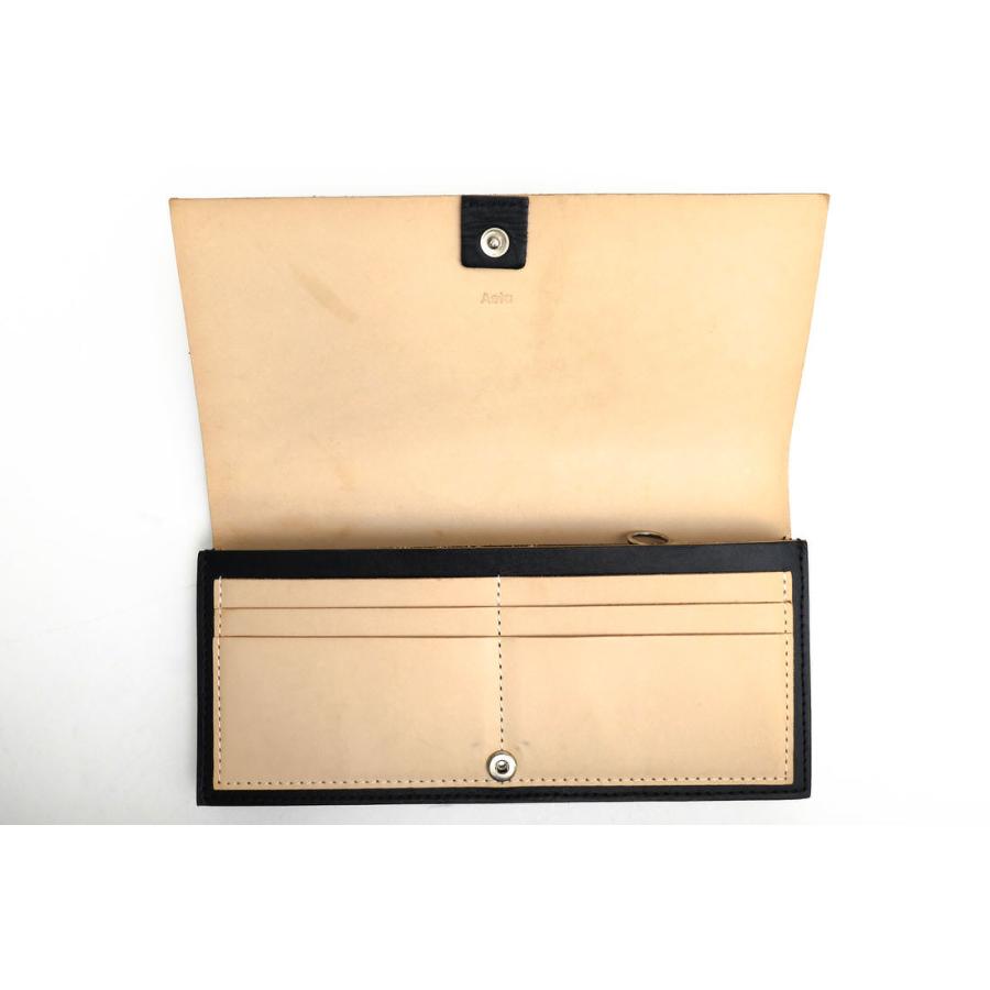 Aeta アエタ 長財布 WALLET 3 LAYER #BLACK LE14 キップレザー Aeta アエタ 長財布 WALLET 3 LAYER #BLACK LE14 キップレザー