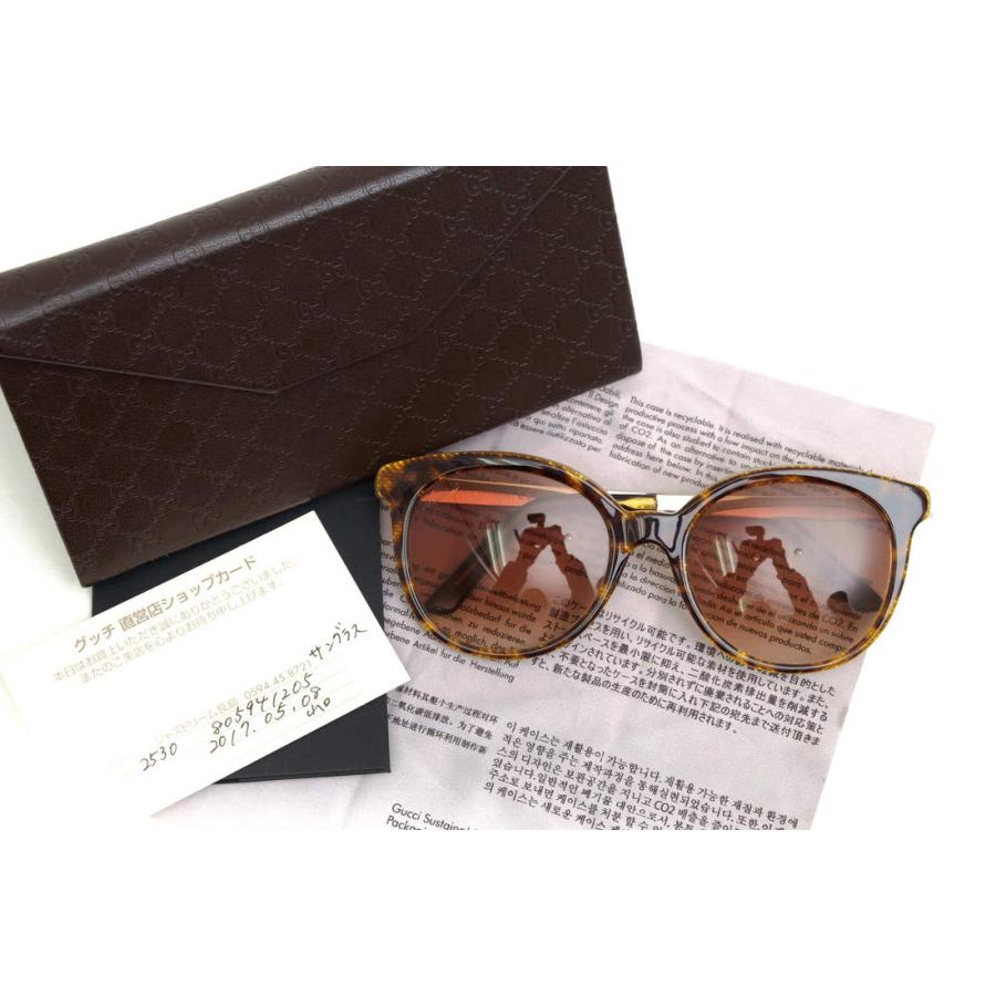 GUCCI（グッチ） サングラス GG3674/S 4WJYY セルフレーム ボストン