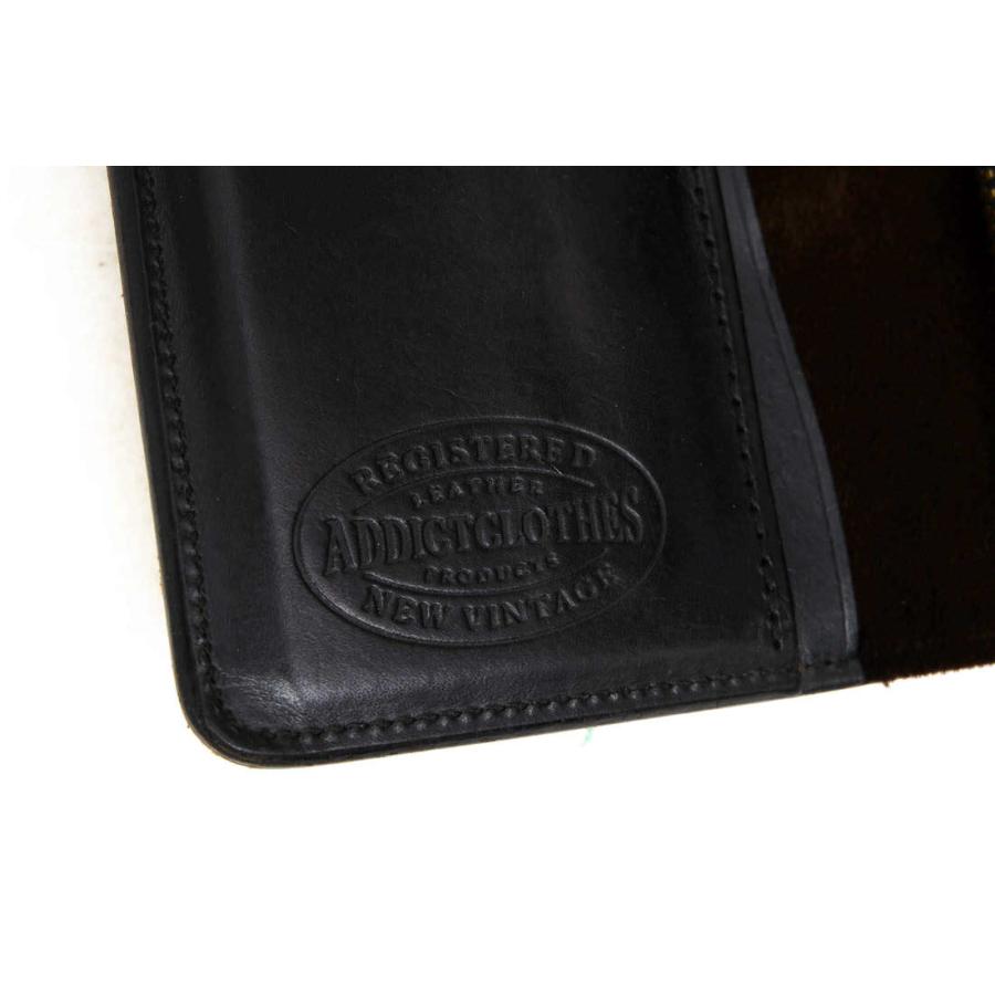 ADDICT CLOTHES アディクトクローズ 長財布 ACV-W01S UK BRIDLE LEATHER LONG WALLET ブライドルレザー 牛革 小銭入れあり 二つ折り｜desir-store｜05