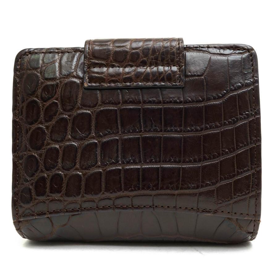 未使用品✨️　レザージュエルズ　ナイルクロコダイルレザー　折り財布 LEATHER JEWELS レザージュエルズ 財布 02017B ナイル