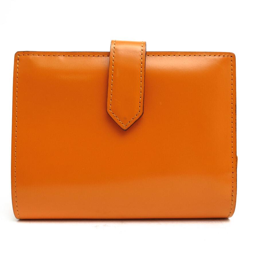 ○土屋鞄 TSUCHIYA-KABAN 牛革 フレンチボックスカーフ 財布 カーフリード 小銭入れあり 二つ折り メンズ 【中古】 中古 土屋鞄 TSUCHIYA-KABAN 財布 カーフリード 牛革 フレンチボックス