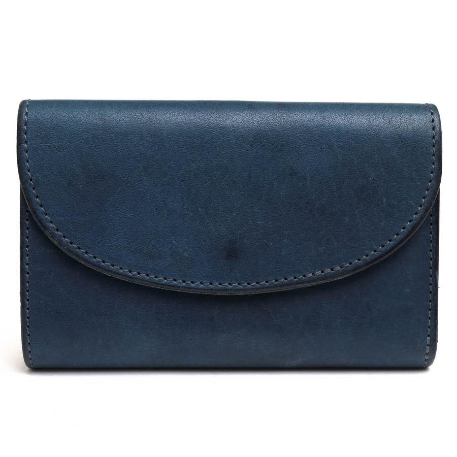 RE.ACT リアクト 財布 Solid Indigo Three Fold Wallet フルタンニン  