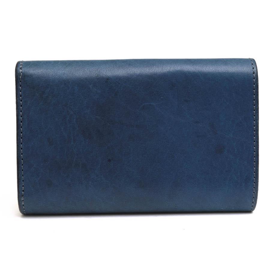 RE.ACT リアクト 財布 Solid Indigo Three Fold Wallet フルタンニン  