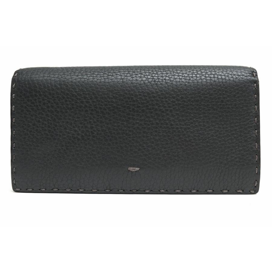FENDI レザー長財布 7M0186 黒 【公式通販】