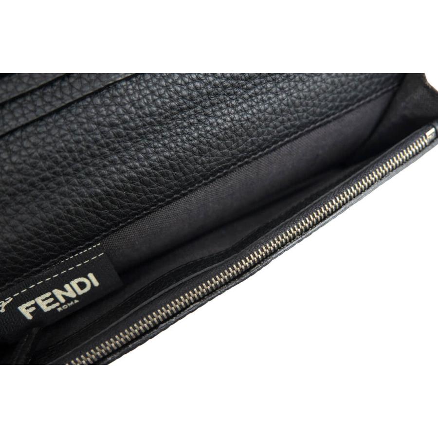 FENDI レザー長財布 7M0186 黒 【公式通販】