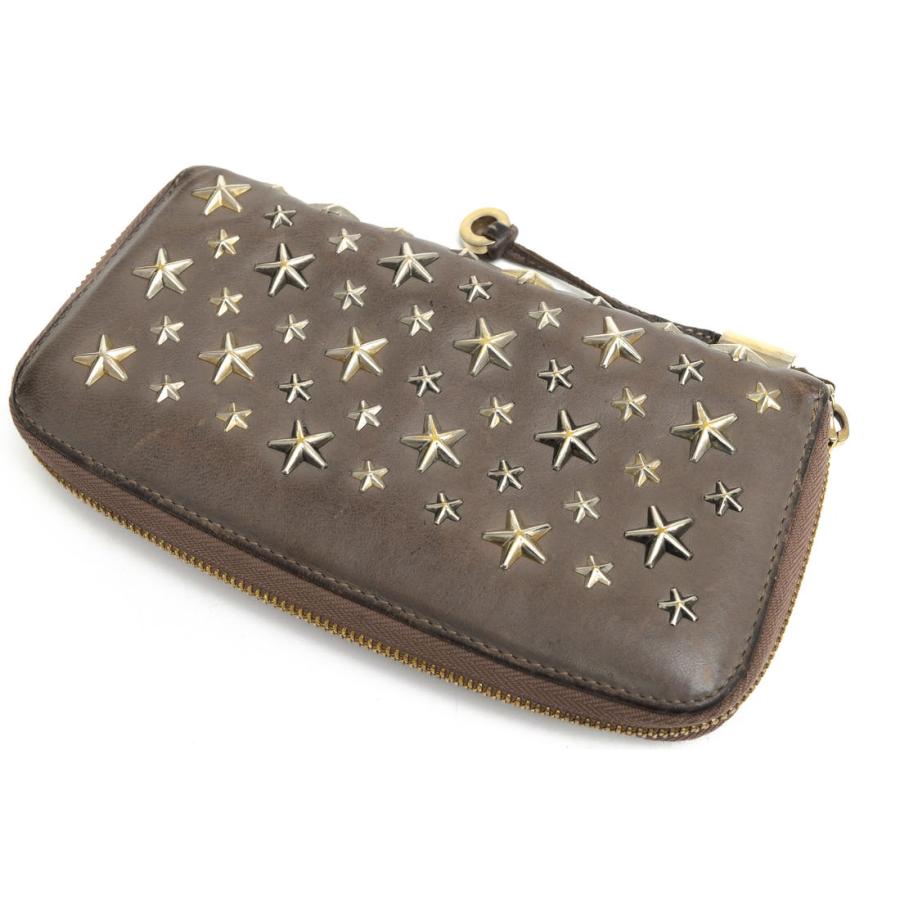 ジミーチュウ  FILIPA/フィリパ スタースタッズラウンド財布 レディース JIMMY CHOO（ジミーチュウ） FILIPA-フィリパ- ラウンドファスナー