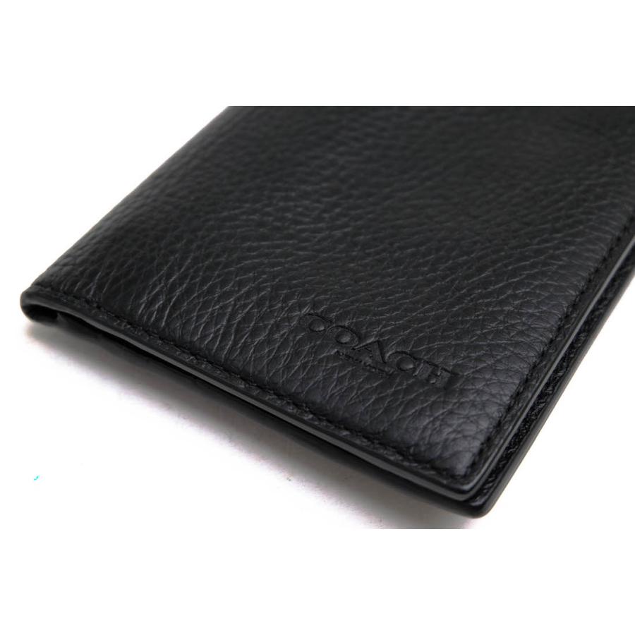 COACH（コーチ） 長財布 91807 Breast Pocket Wallet ペブルドレザー