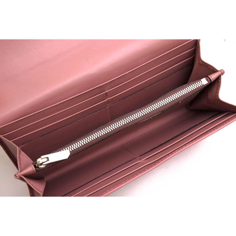 ○バリー BALLY 牛革 カーフ 長財布 BINNEY フラップ式 小銭入れあり レディース 【中古】 中古 Bally（バリー） 長財布 BINNEY 牛革 カーフ フラップ式 小銭入れあり