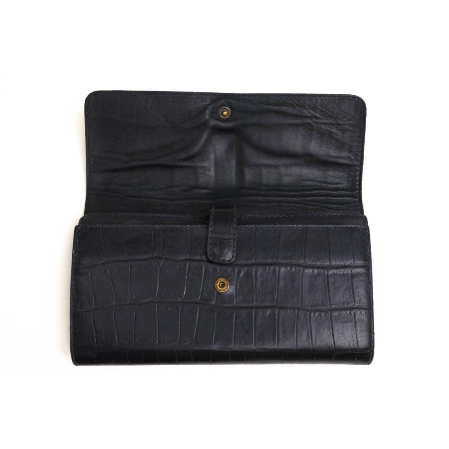 Felisi（フェリージ） 長財布 447/SA エンボスレザー 牛革 フラップ式