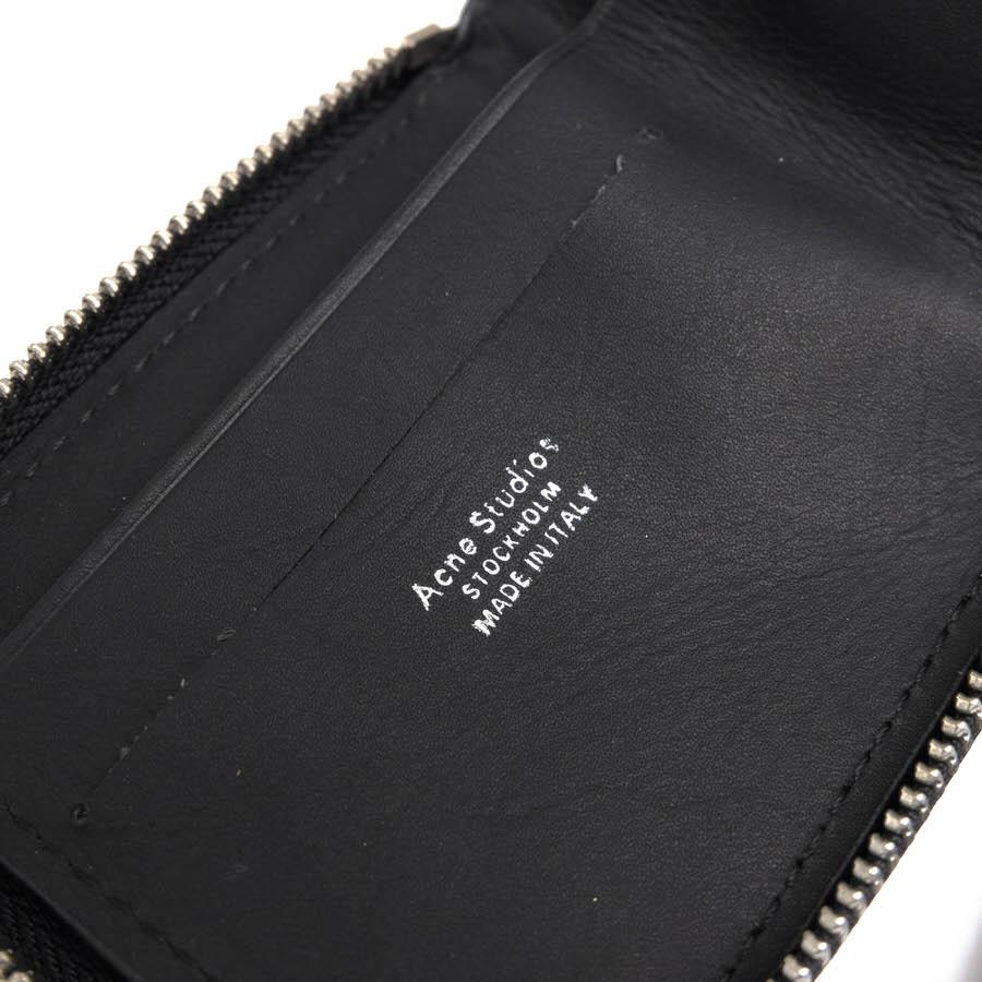 小物 Acne Studios - round zip wallet Acne Studios Round Zip Wallet│Ambiance