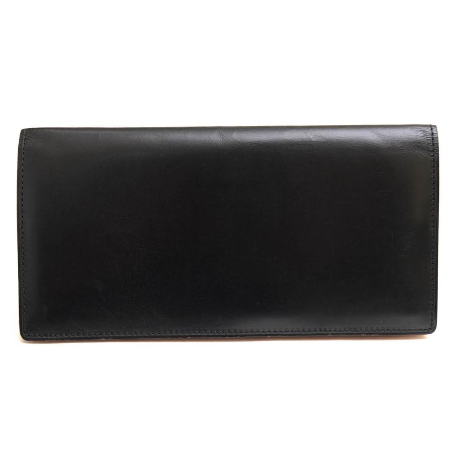 ○ガンゾ GANZO 英国ジェイ＆イー セジュイック社ブライドルレザー 牛革 長財布 58274 BRIDLE '07 小銭入れなし 札入れ 二つ折り   中古 GANZO ガンゾ 長財布 58274 BRIDLE '07 英国ジェイ＆イー セジュイック