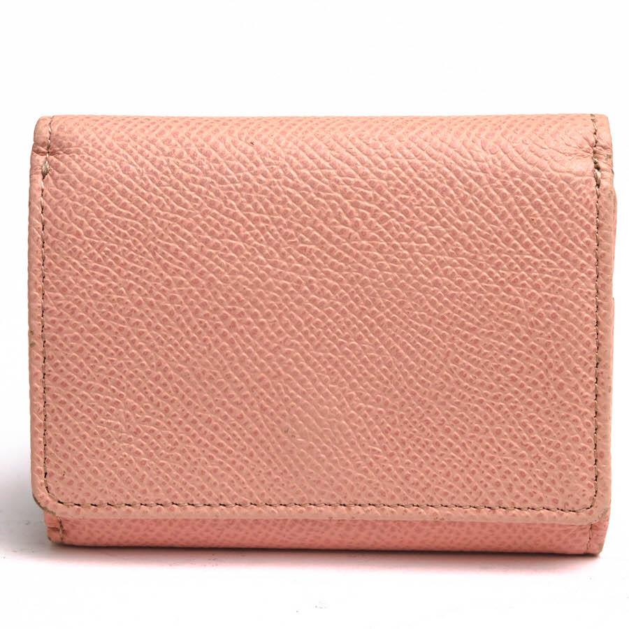 イアンヌ／IANNE 財布 ウォレット レディース 女性 女性用レザー 革 本革 グレー 灰色  370-I0016 MACARON マカロン 小銭入れあり 三つ折り シボ革 シュリンクレザー IANNE イアンヌ 財布 370-I0016 MACARON マカロン 牛革 小銭入れあり
