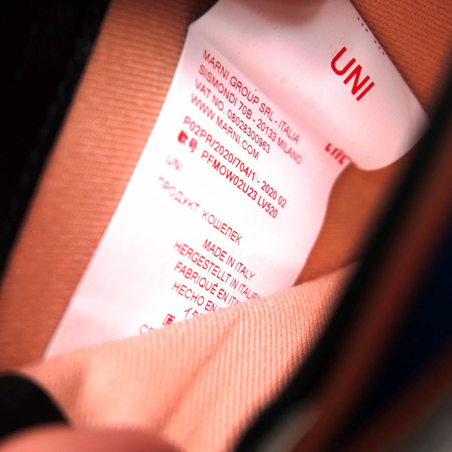 MARNI（マルニ） 財布 PFMOW02U23LV520 Z326T TRUNK TRIFOLD トランク