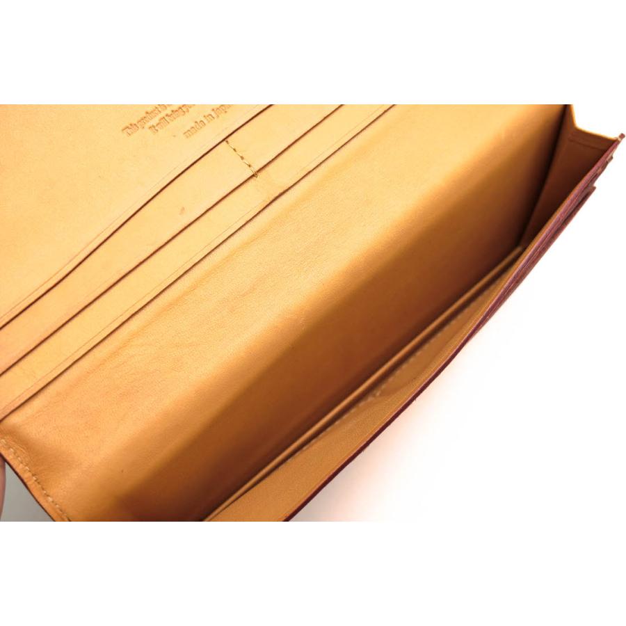 GANZO ガンゾ 長財布 wgan57878 CORDOVAN 通しマチ長財布 馬革 コード