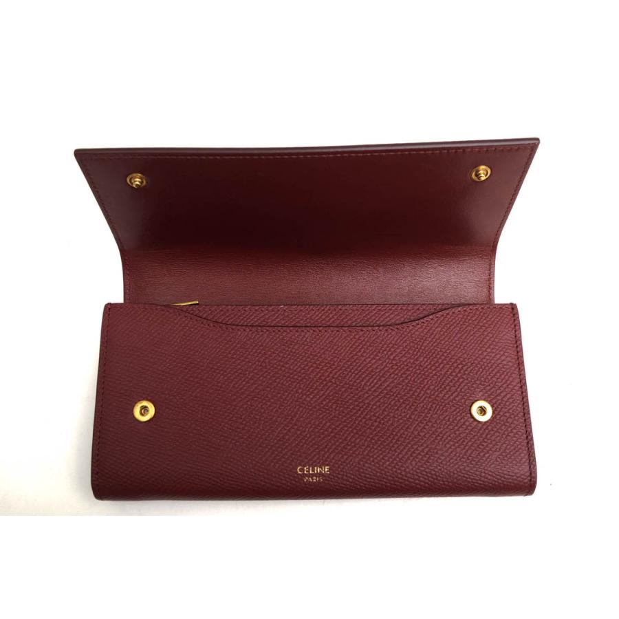 CELINE セリーヌ 長財布 10B563BEL LARGE FLAP WALLET ラージ フラップ