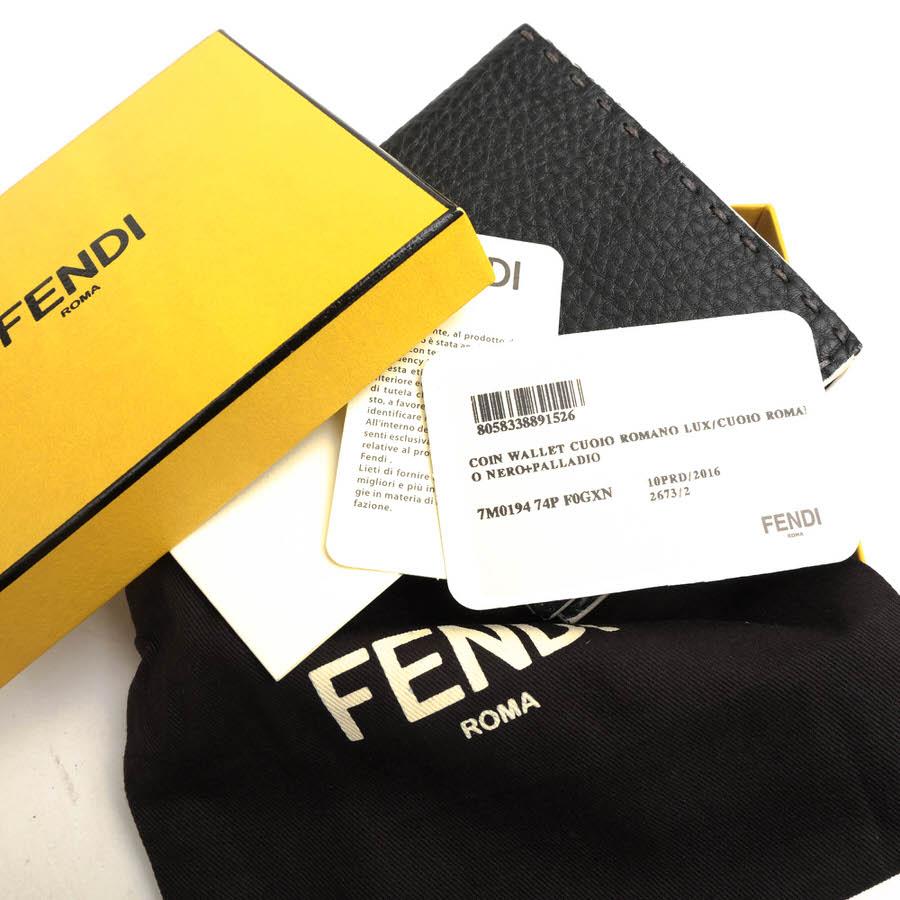 FENDI（フェンディ） 財布 7M0194 74P COIN WALLET CUOIO ROMANO LUX
