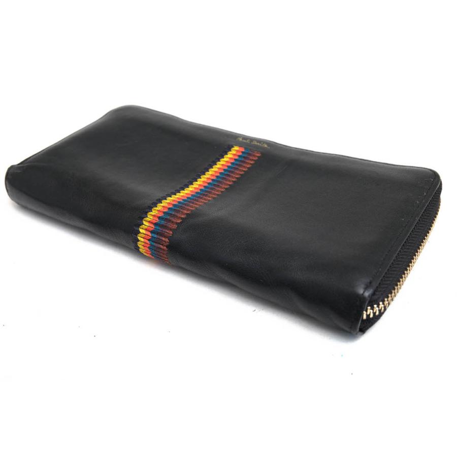 Paul Smith ポールスミス 長財布 PSQ034 EMBROIDERD STRIPE LONG  