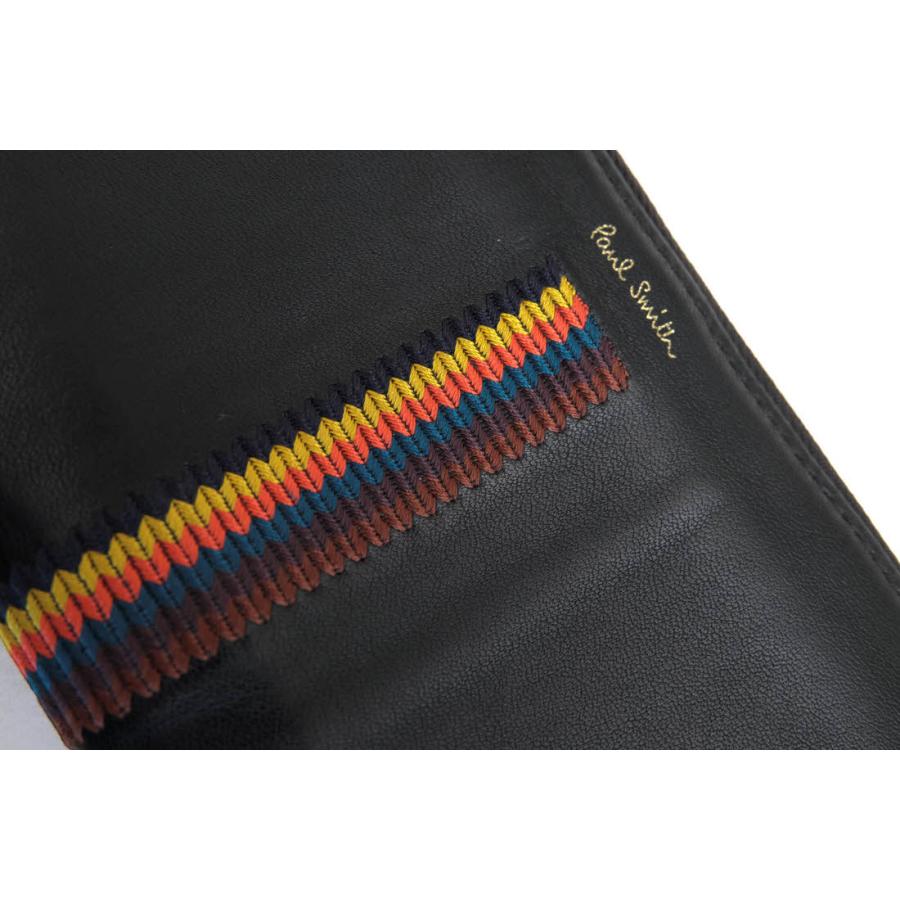 Paul Smith（ポール・スミス） 長財布 PSQ034 EMBROIDERD STRIPE LONG