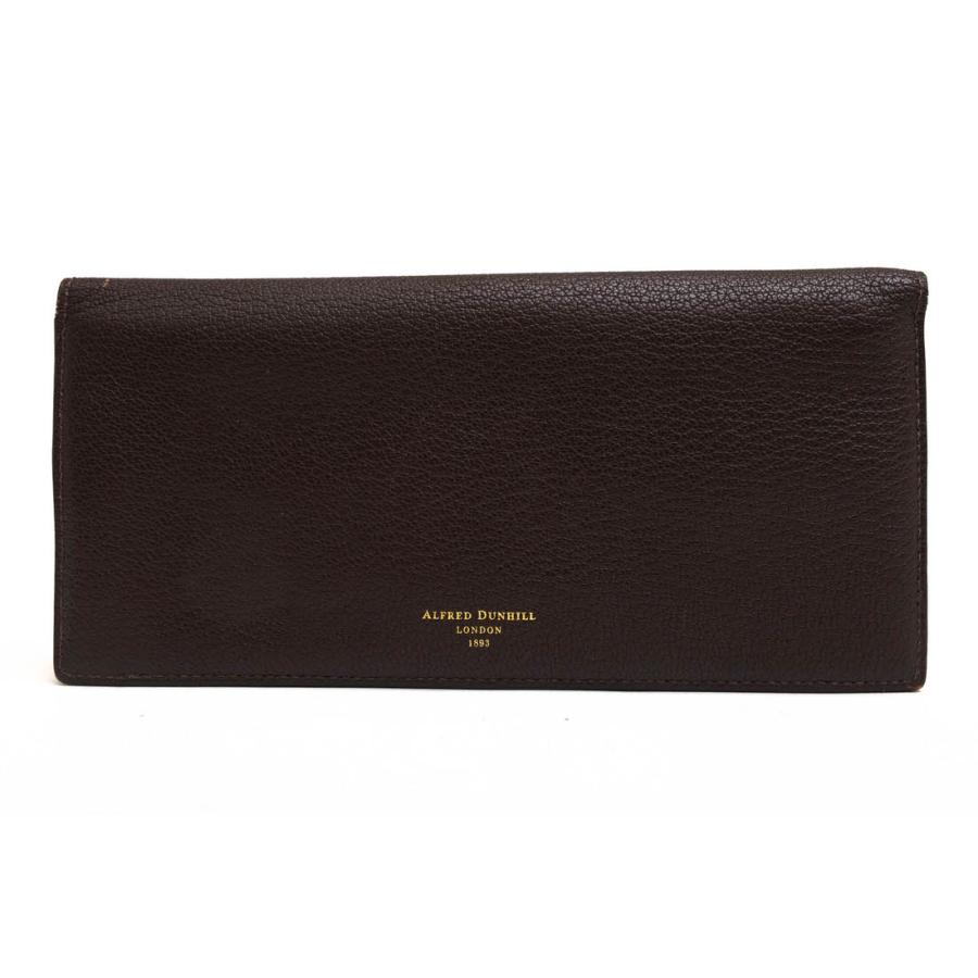 dunhill Dunhill ダンヒル 長財布 L2WN16B GOAT 10CC COAT WALLET 山羊  