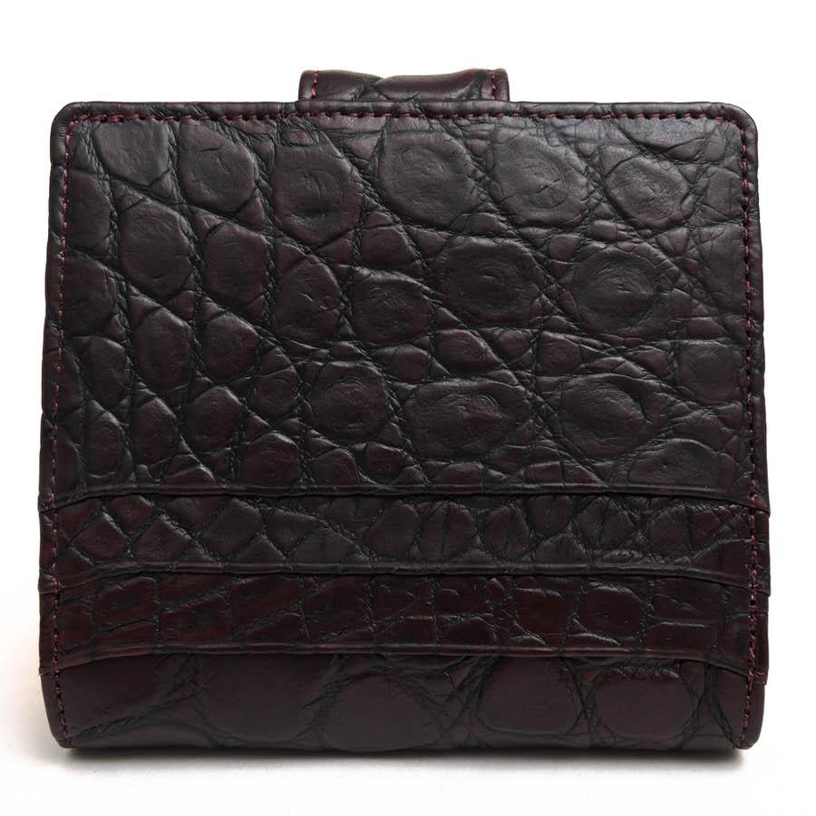 LEATHER JEWELS レザージュエルズ 財布 02N85 シャムクロコダイル 目地 