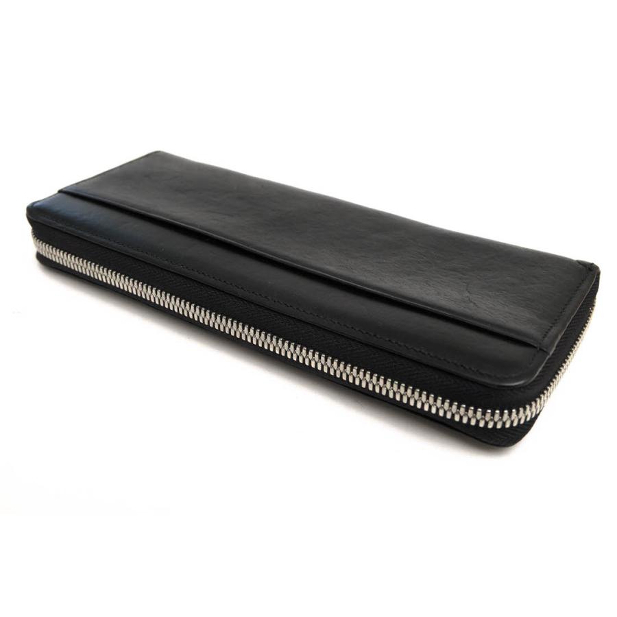 ○ホーボー hobo シェードレザー 牛革 財布 HB-W2103 SHADE LEATHER LONG ZIP WALLET 小銭入れあり メンズ 【中古】 中古 hobo（ホーボー） 財布 HB-W2103 SHADE LEATHER LONG ZIP WALLET