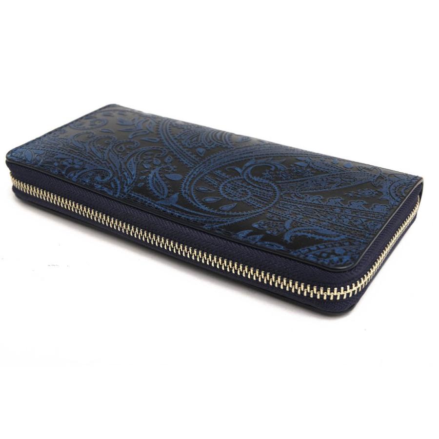 BAGGY PORT バギーポート 長財布 ZYS197 KOI コーアイ 藍染め加工 牛革  