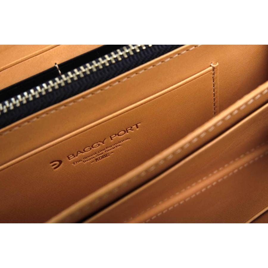 BAGGY PORT バギーポート 長財布 ZYS197 KOI コーアイ 藍染め加工 牛革  