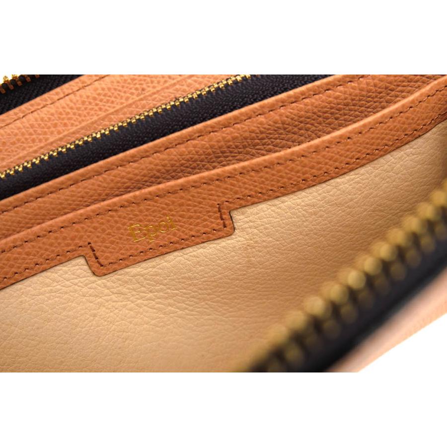 Epoi エポイ 長財布 40853-80 SHIKI シキ 牛革 小銭入れあり ラウンド