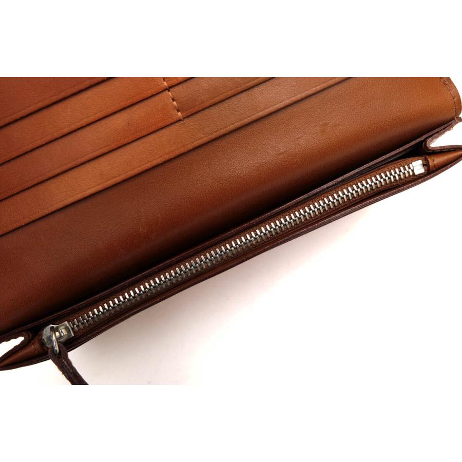 土屋鞄 TSUCHIYA KABAN コードバン 小銭入れ ブラウン【未使用】 土屋鞄 TSUCHIYA-KABAN 長財布 CD3624 CORDOVAN コードバン 馬革 小銭