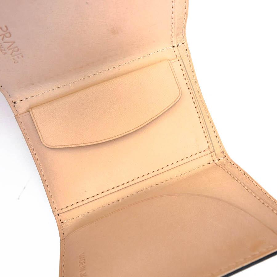 ⭐️新品未使用⭐️　PRARE　プレリー　PRESSO　三つ折り財布　drip 新品未使用 PRARE プレリー PRESSO 三つ折り財布 drip 付属品