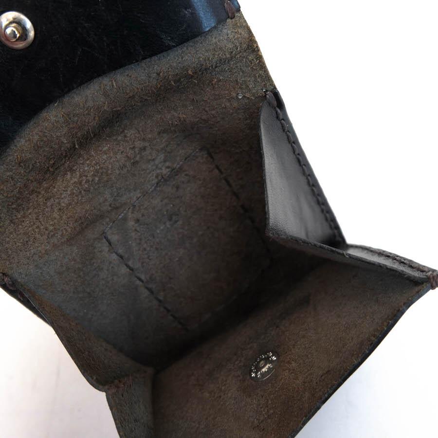 ○グラント GRANT シャークスキン 牛革 財布 Basis Short Shark 小銭入れあり 二つ折り メンズ 【中古】 中古 GRANT グラント 財布 Basis Short Shark シャークスキン 牛革 小銭入れ