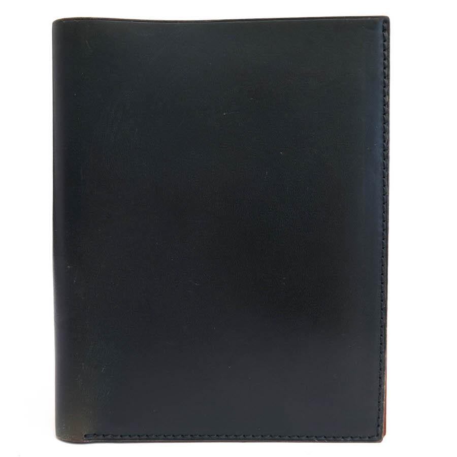 ○ファーロ FARO 馬革 コードバン 財布 ALBANA CORDOVAN 縦型 小銭入れなし 札入れ 二つ折り メンズ 【中古】 中古 FARO ファーロ 財布 ALBANA CORDOVAN 馬革 コードバン 縦型 小銭入れ