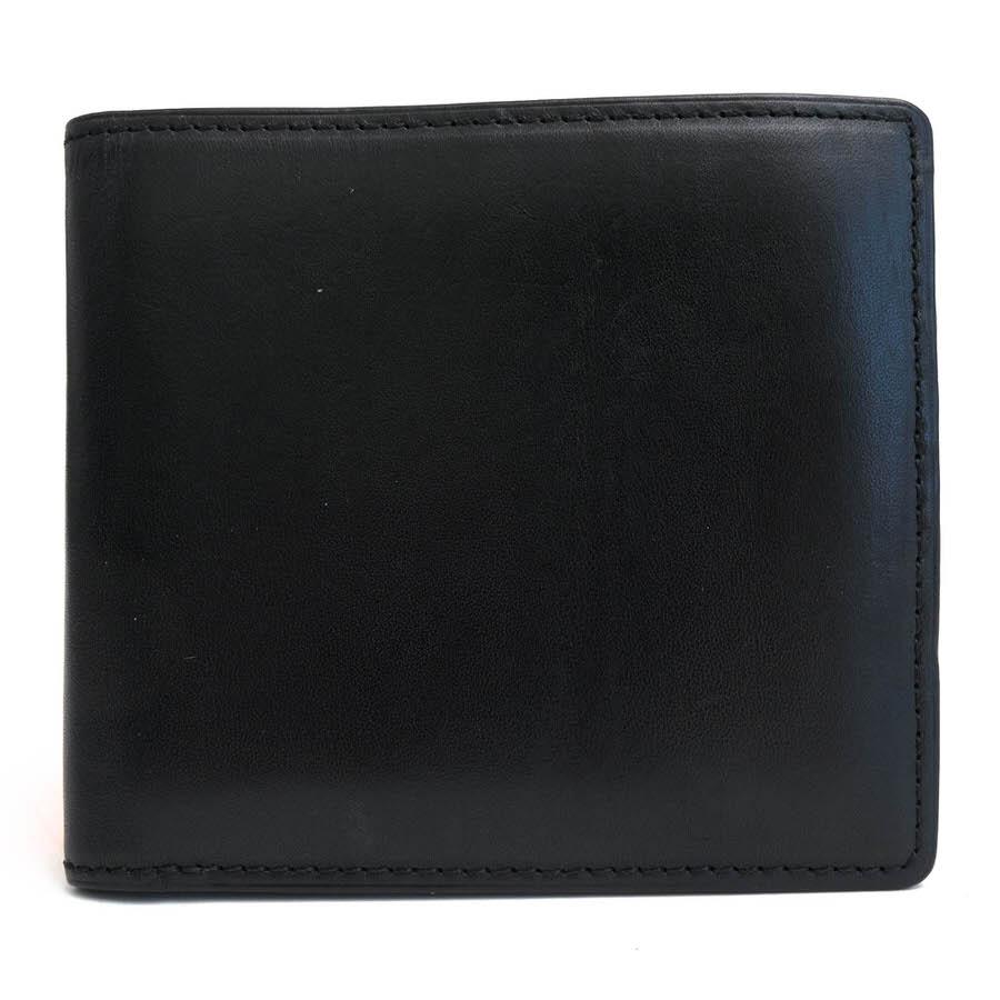 OHBA 大峡製鞄 財布 サンタクローチェカーフ 牛革 小銭入れなし 札入れ  