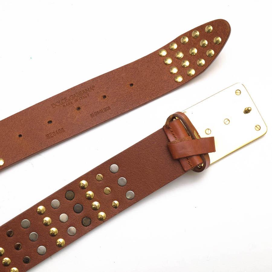 DOLCE&GABBANA（ドルチェ & ガッバーナ） ドルガバ ベルト BE0406 牛革