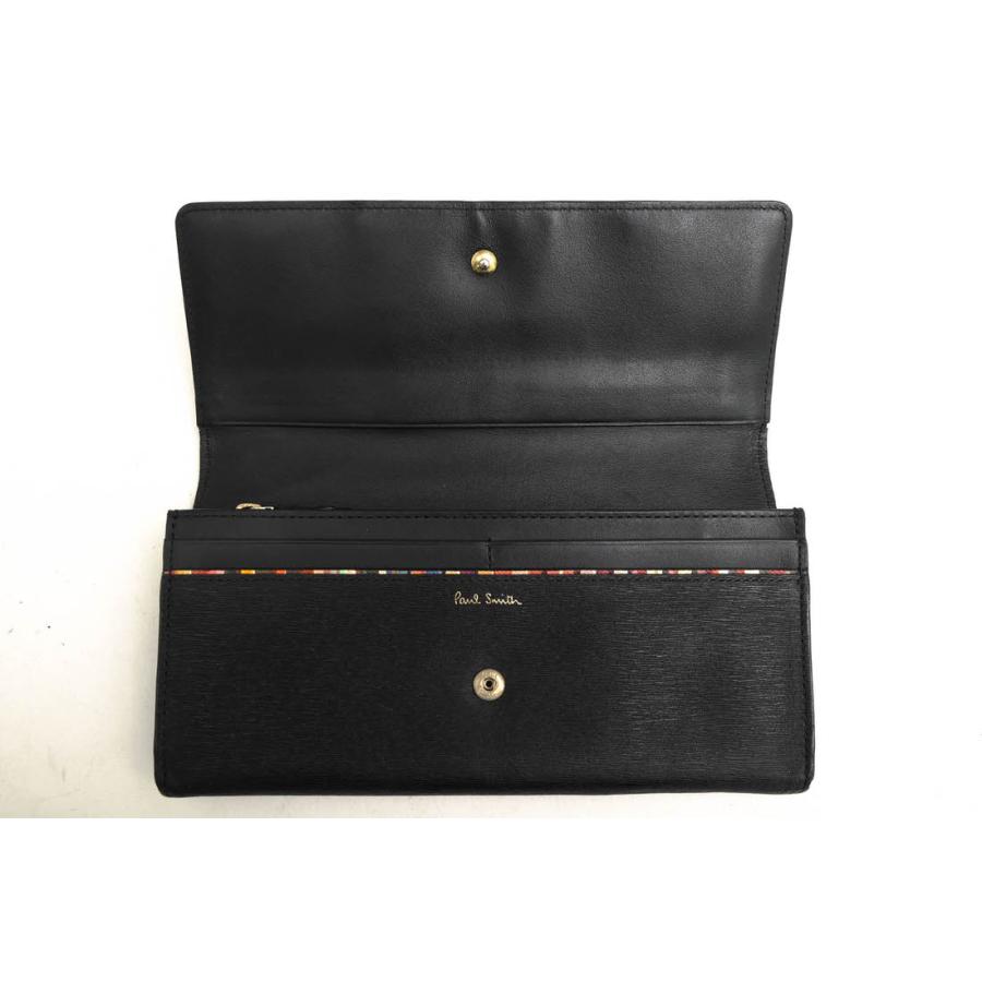 Paul Smith（ポール・スミス） 長財布 PWD826 ストローグレイン 牛革