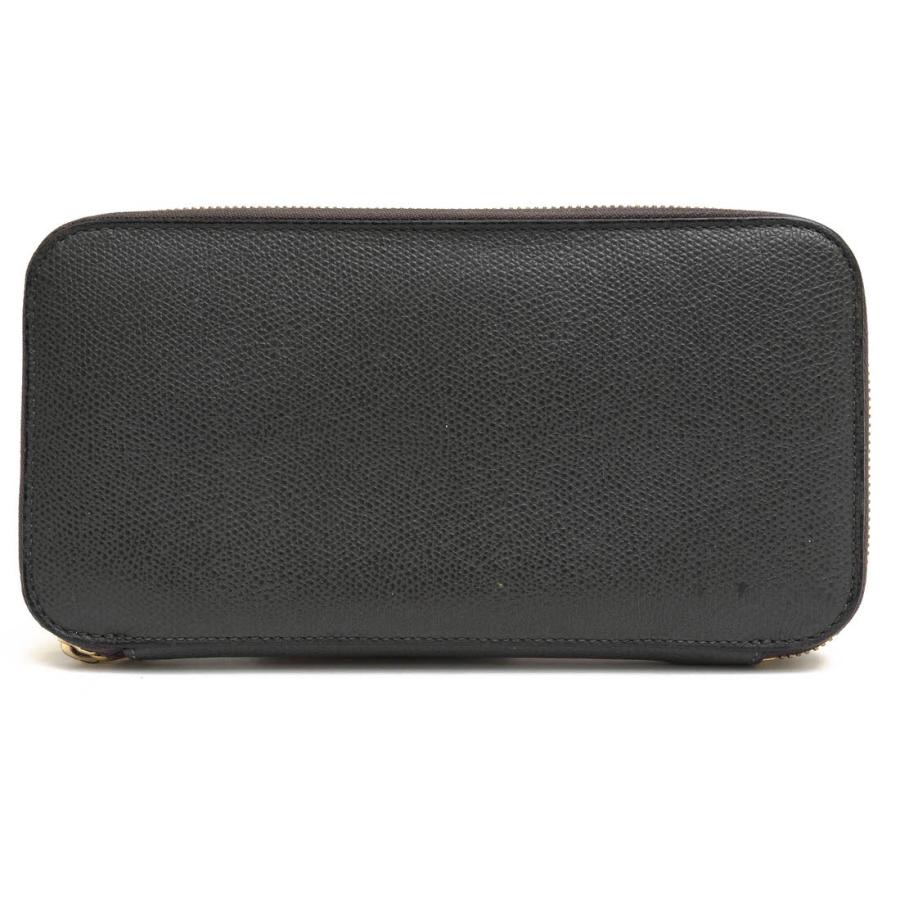 Valextra ヴァレクストラ 長財布 V9L21-028 Zip around 12 cc wallet  
