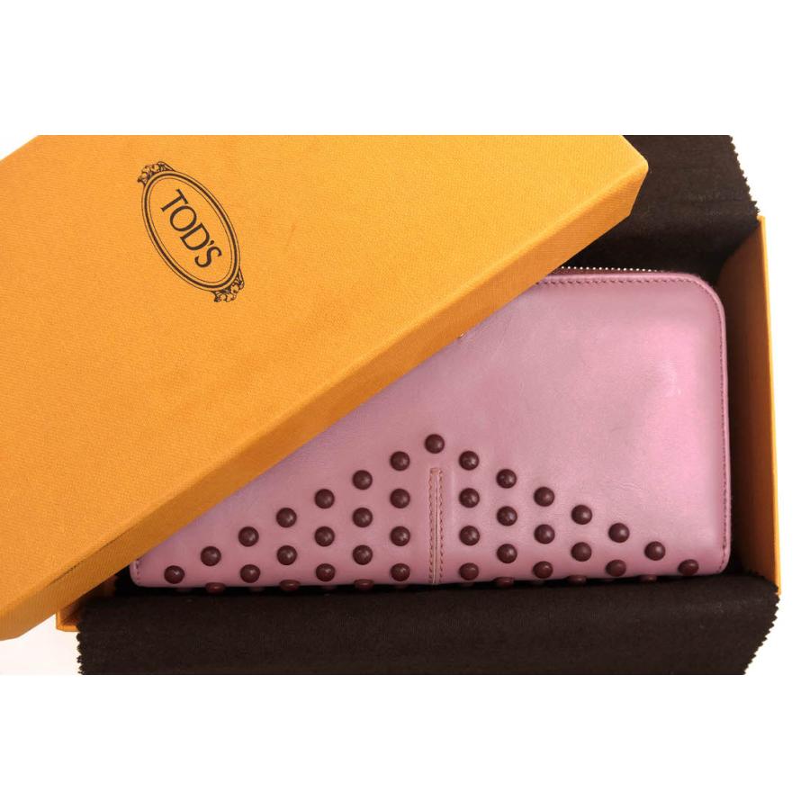 TOD'S（トッズ） 長財布 P.F Zip Around Gommini 20X11 ゴンミーニ