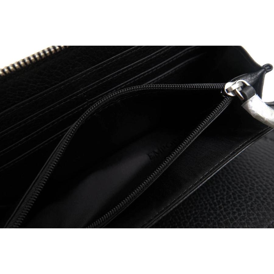 EMPORIO ARMANI アルマーニ 長財布 Y4R169 Y068E ZIP AROUND BUSINESS  