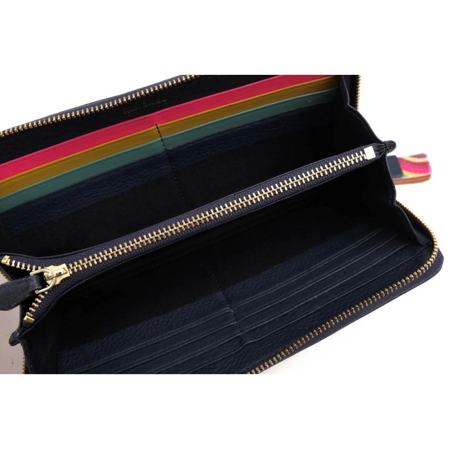 Paul Smith（ポール・スミス） 長財布 PWD555 STRIPE COLOR BAND