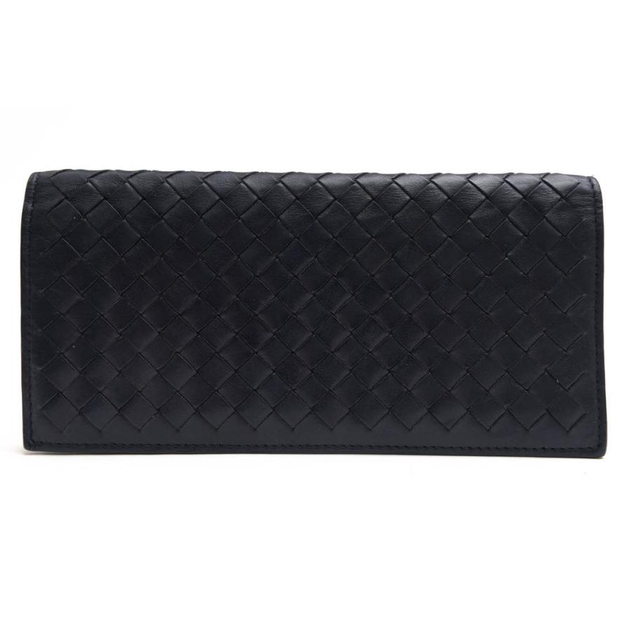 ○ボッテガヴェネタ BOTTEGA VENETA 牛革 カーフ 長財布 244688 V4651 5009 epev 2010 3068 A 小銭入れあり メッシュ・イントレチ  中古 BOTTEGA VENETA（ボッテガ・ヴェネタ） 長財布 244688 V4651 5009 epev