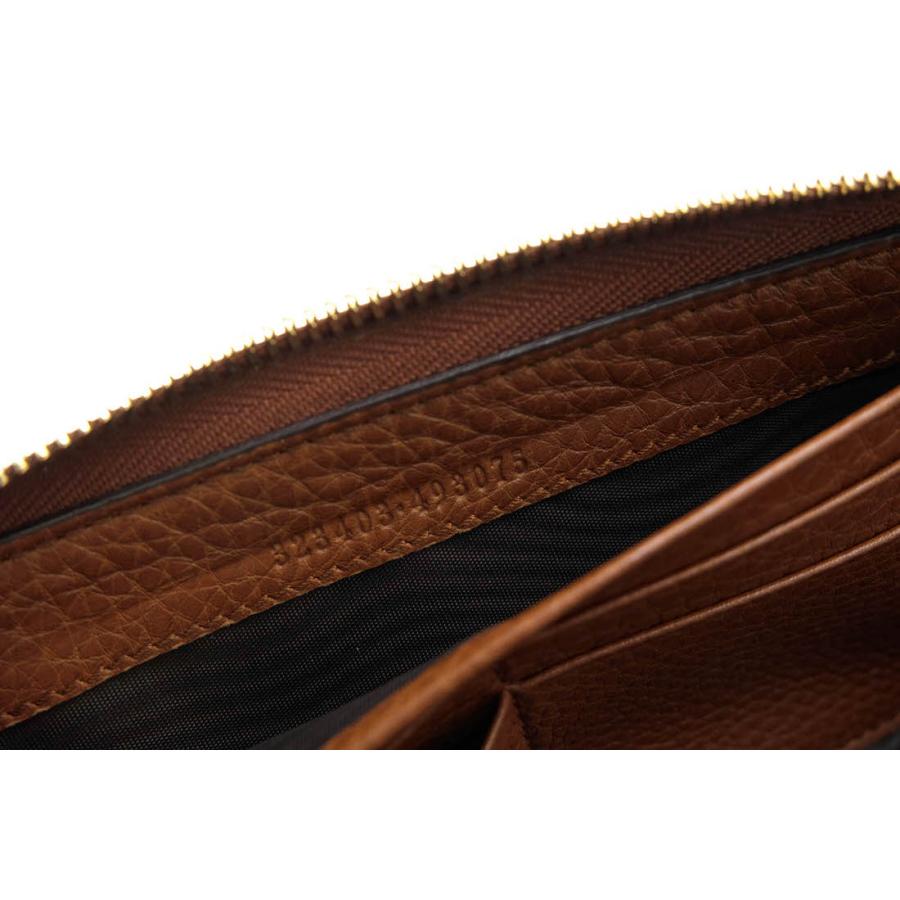 GUCCI グッチ　レザー 長財布 GUCCI（グッチ） 長財布 323403 493075 牛革 カーフ 小銭入れあり L字