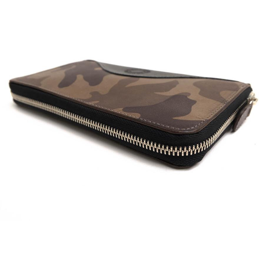 BUTTERO（ブッテロ） 長財布 牛革 小銭入れあり 迷彩・カモフラージュ