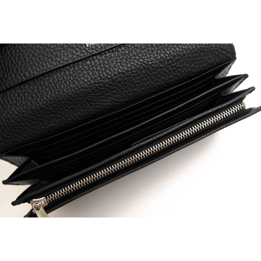 ○ファーロ FARO イタリアンカーフスキン 牛革 長財布 FRL328285 ITALY SHRINK フラップ式 小銭入れあり シボ革 シュリンクレザー  中古 FARO ファーロ 長財布 FRL328285 ITALY SHRINK イタリアンカーフスキン